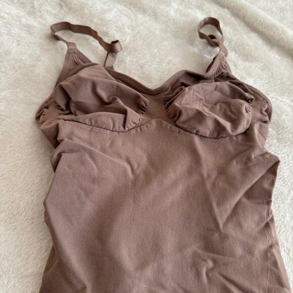 ShaperX NIB 5215 Umber Colored Shapewear Medium Compression Size S/M - Picture 2 of 13